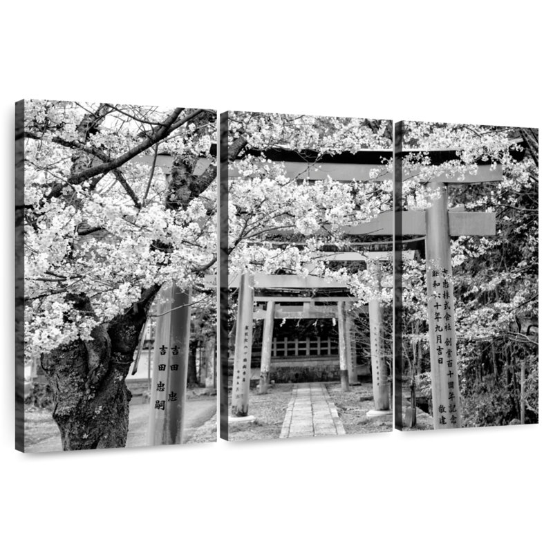 Sanctuaire Sebbie Yoshida Torii, H 48 po x l 74 po