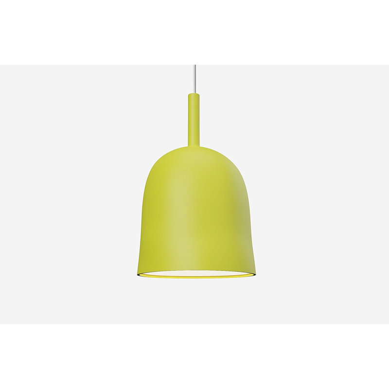 Vessel Pendant Light, Poppy, 18.5'' H x 9'' W x 9'' D, White