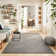 Areeza Solid Colour Hand Woven Flatweave Area Rug