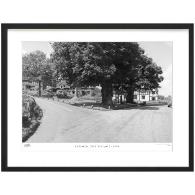 Latimer, The Village C1955 by Francis Frith - Single Picture Frame Print