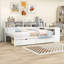 Lit de jour multifonctionnel en bois avec bureau intégré, tablettes de rangement latérales et tiroirs-1302649857-1302649863