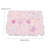 4Pcs Artificial Silk Flowers Wall Panels Background Decor