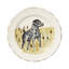 Wildlife Handmade Terra Bianca Dinner Plate