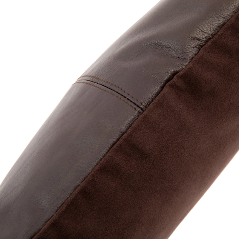 Nayema Cushion Cover, Square, 40cm H x 40cm W, Chocolate