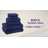 Ensemble de serviettes de bain 100% coton de qualité supérieure, collection 6 pièces Darcelle super douce et absorbante-79324727
