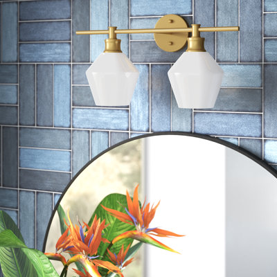 Keaton 2-Light Dimmable Iron Vanity Light