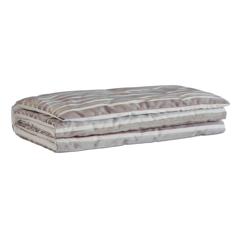 Vionnet Striped Bed Runner, Queen