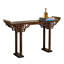 137cm Solid Wood Console Table