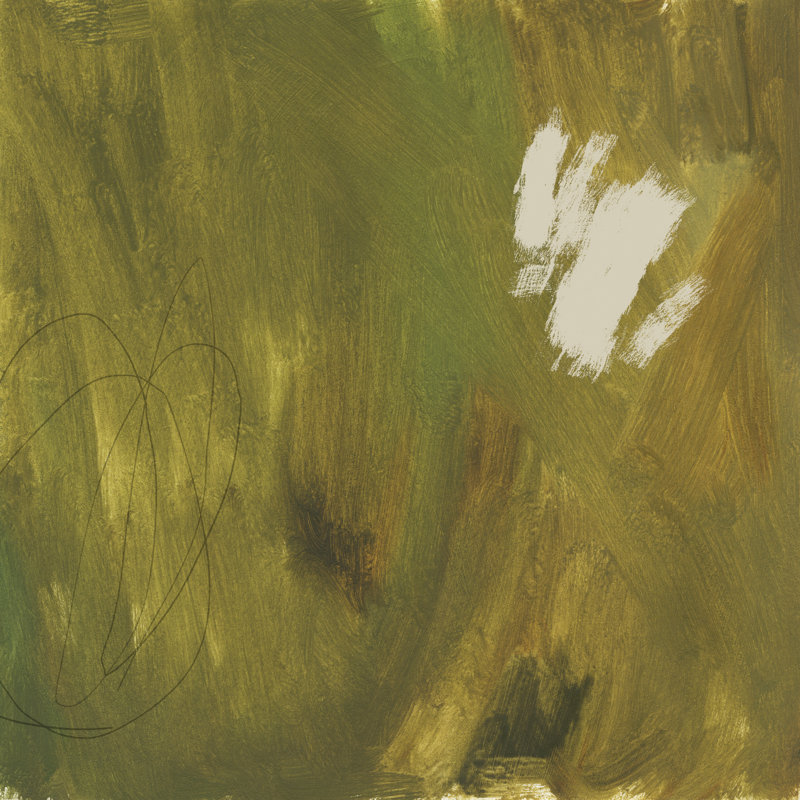Verdant Abstract II - Wrapped Canvas Print, 30cm H x 30cm W x 3.8cm D