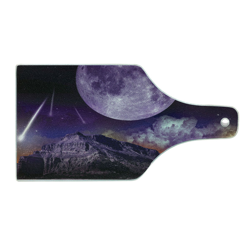 Planche à découper en verre trempé Ambesonne