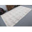 Tapis turc Oushak fabriqué à la main en beige avec motifs floraux pour le salon