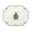 Spode Christmas Tree Sculpted Platter 19"
