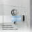 Opal Mirage MCOCOD 54" W x 76" H Double Smooth Sliding Frameless Shower Door with 3/8" (10mm) Clear Glass-74716010
