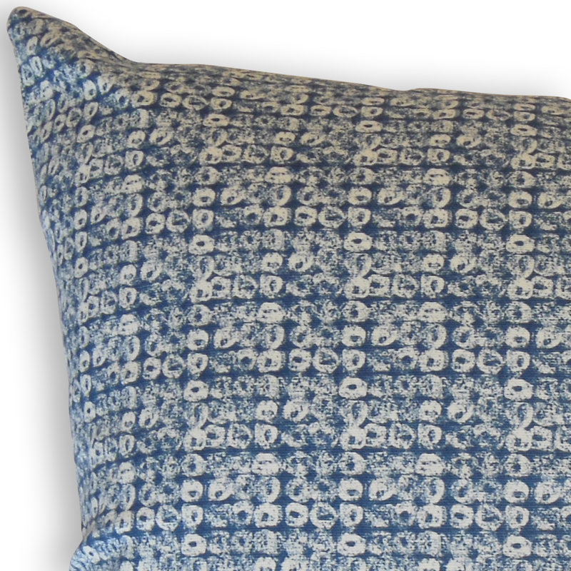 Zeina Square Pillow Cover & Insert, Height(18") x Width(18"), Black