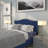Fitzsimmons Arched Upholstered Headboard with Accent Nail Trim-377993607-377993603