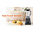 CHB Series Commercial Chef 1200 Watt High Power Blender, 50.7 Oz , Black