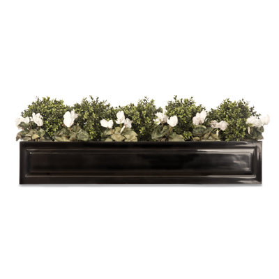 Haldeman Fiberglass Window Box Planter