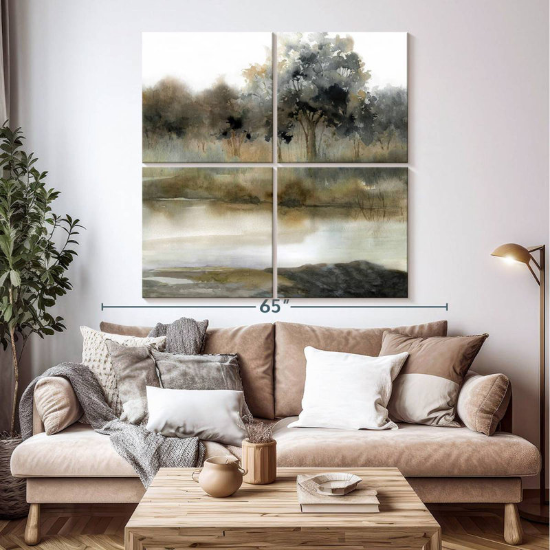 Alvord Silent Waters II, H 50 po x l 50 po