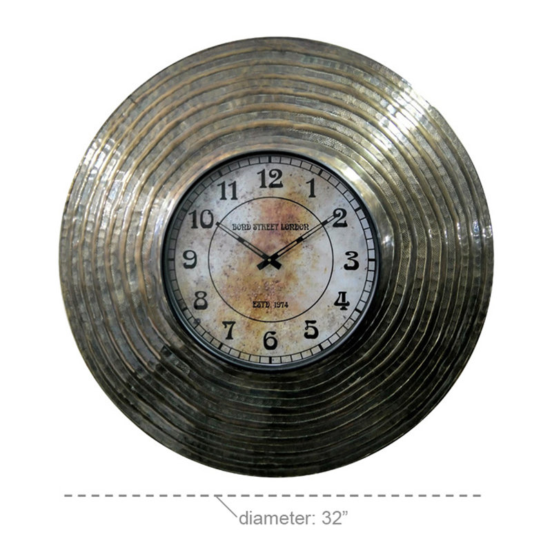 Hemington Metal Wall Clock