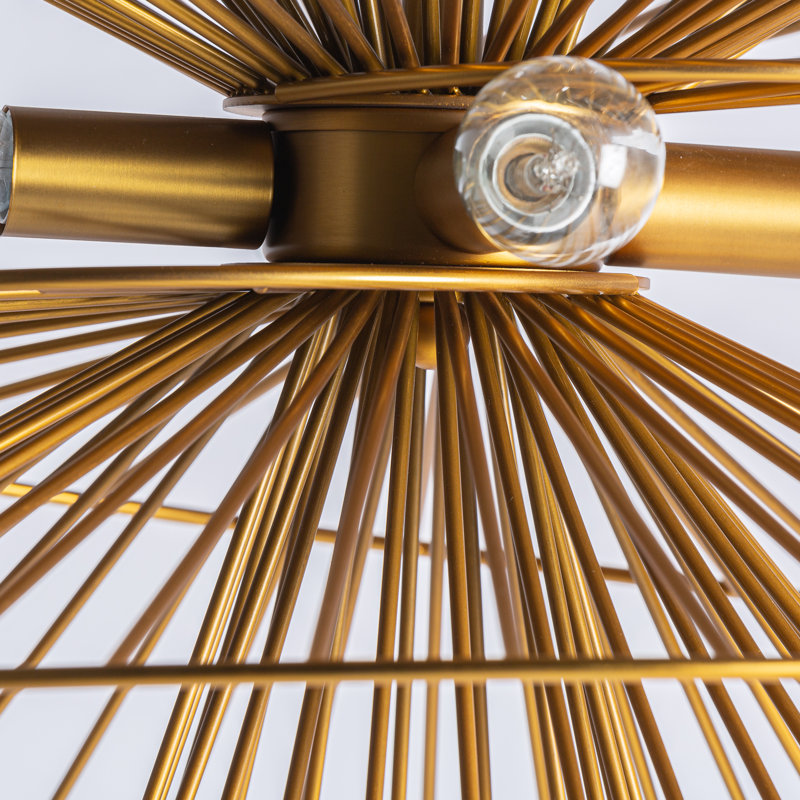 Tolle 4 - Light Geometric Pendant, 97cm H x 46cm W x 46cm D