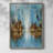 City Lights Framed Print - Solid Wood-354733713