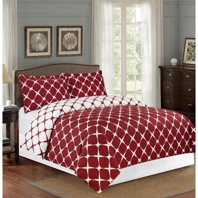 Ensemble de housse de couette réversible 
