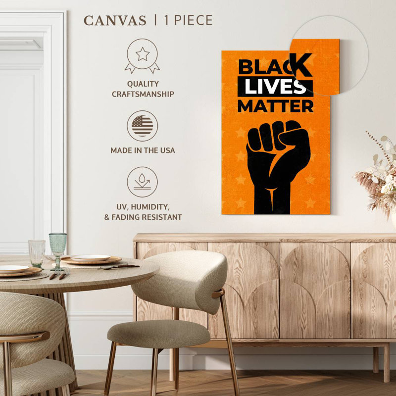 Blacks Lives Matter, H 24 po x l 16 po