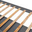 Lit plateforme simple en bois massif avec 6 tiroirs