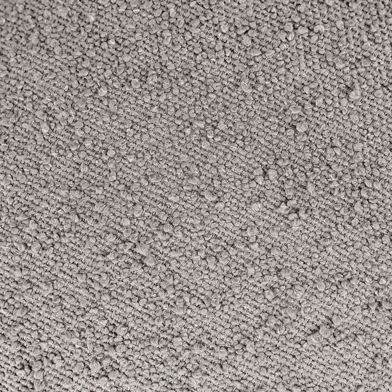 Apollo Boucle Fabric Bench, 18" H x 65" W x 31" D, Taupe Boucle Fabric