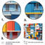«Cityscape Colorful Patterns I», reproduction d'art sur toile-1145661954-1145661955