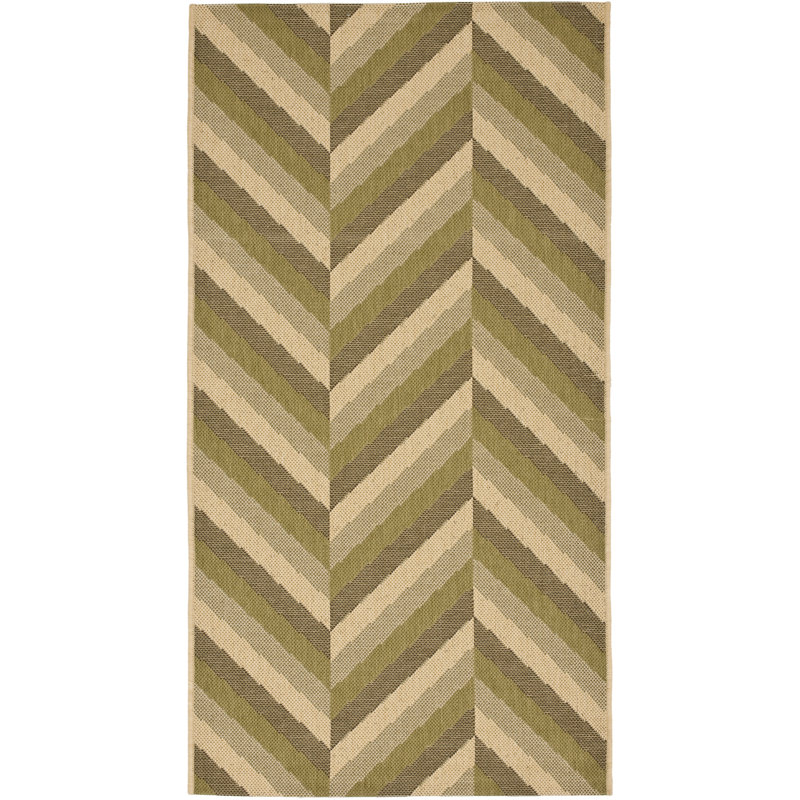 Tapis brun à tissage plat Arneshia Springs
