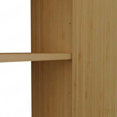 Bamboo Wall Cabinet, Large Capacity - Standard