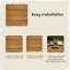 Carreaux de terrasse imbriqués-91709883
