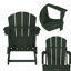 Chaise Adirondack pliable pour l'extérieur-1599260002
