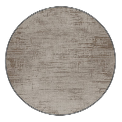 Machine Washable Abstract Gray Area Rug