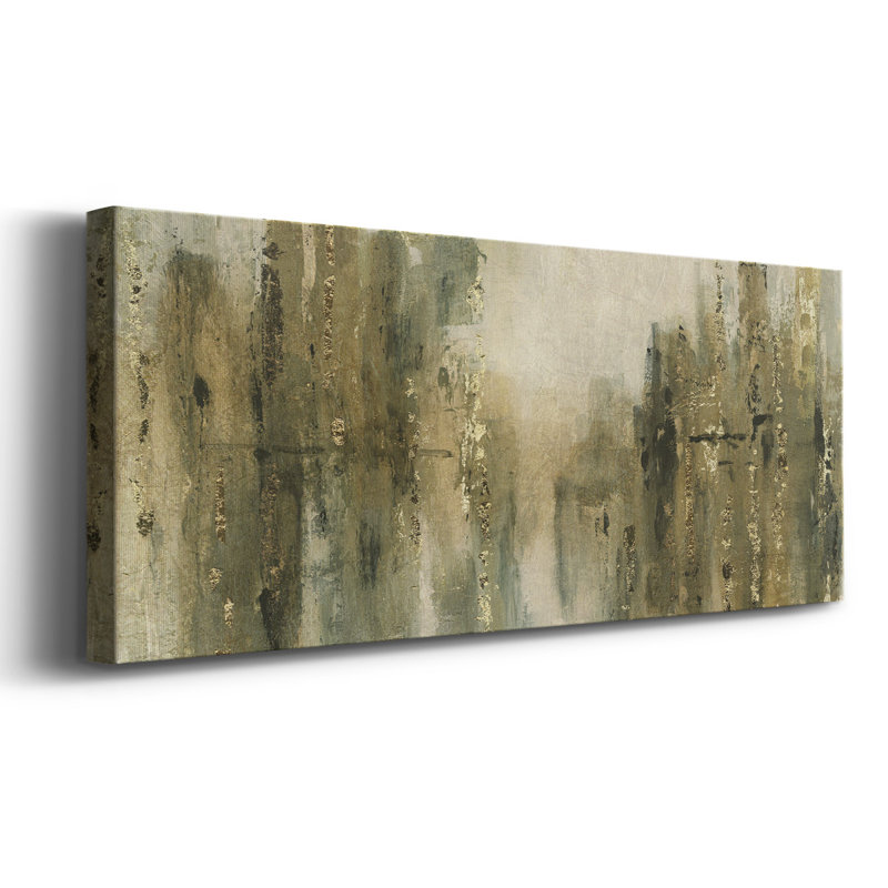 Gold City Shine - reproduction sur toile tendue, H 12 po x l 30 po x P 1,5 po