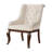 Necdet 7 - Piece Extendable Trestle Dining Set in Cream and Antique Java