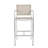 Of 2 29.50" Backyard Seating Combos, Silver Rust-, Grey Mesh Patio Rust-,  2