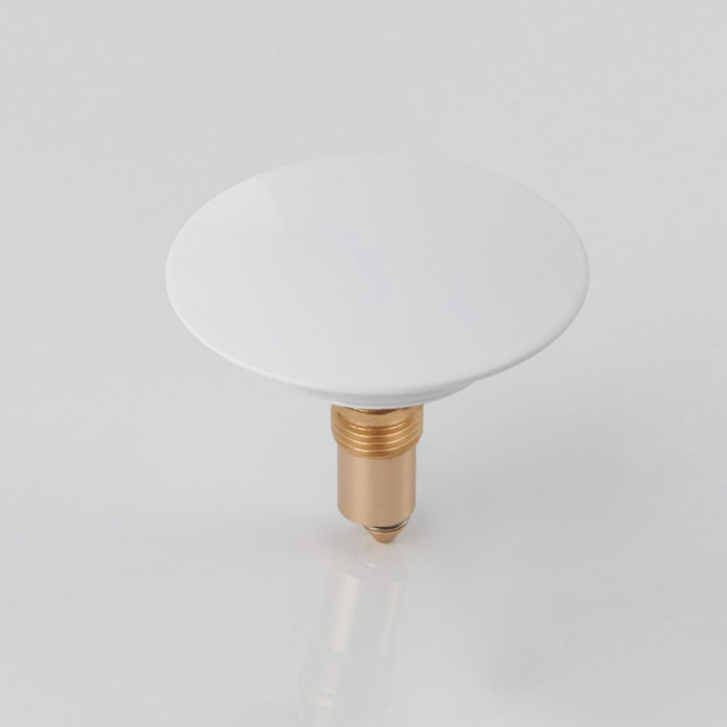 Mokleba Pop-Up Bathtub Drain Stopper Replacement Kit, White