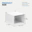 6 Pair Stackable Shoe Storage Box-454818843