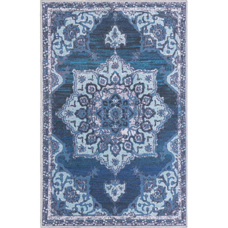 Aten Oriental Indoor Rug, Rectangle 5'3" x 8'