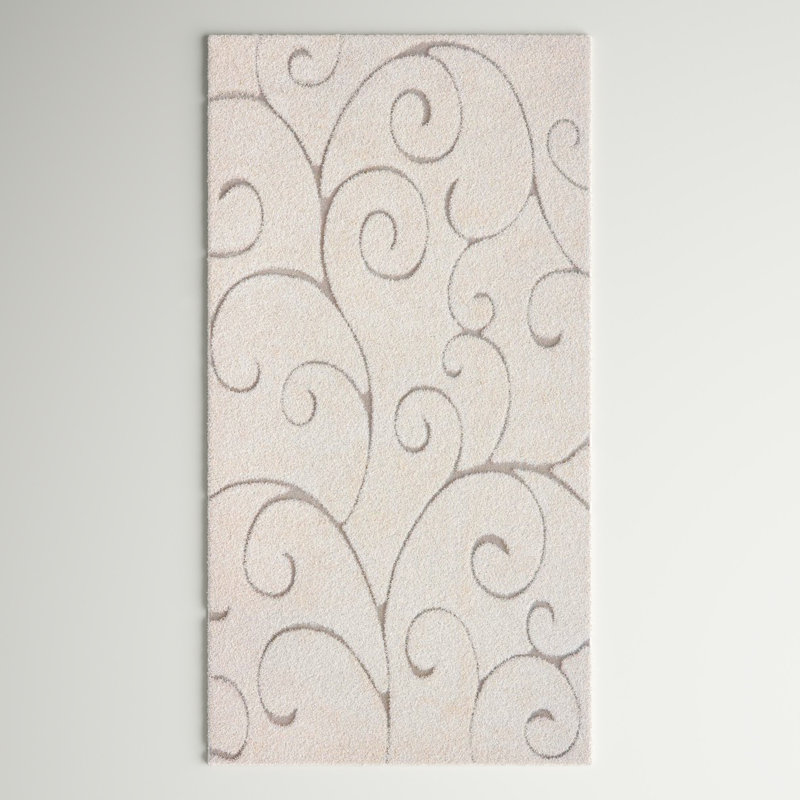 Tapis crème Allaire, Rectangle 2 pi 7 po x 4 pi 11 po