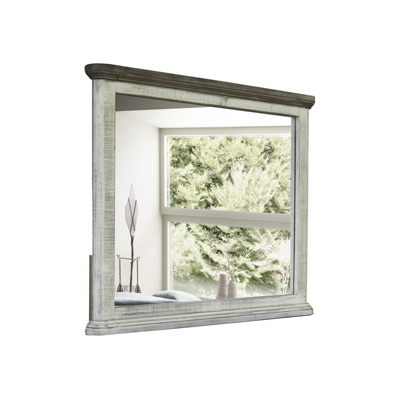 Miroir Luna, Blanc