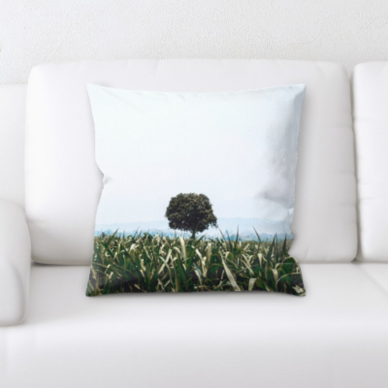 Microsuede Throw Pillow