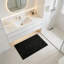 Ensemble de tapis de salle de bain en microfibre de qualité supérieure, tapis de bain 2 pièces ultra doux et absorbant avec envers antidérapant pour une sécurité et un séchage rapide-288784358