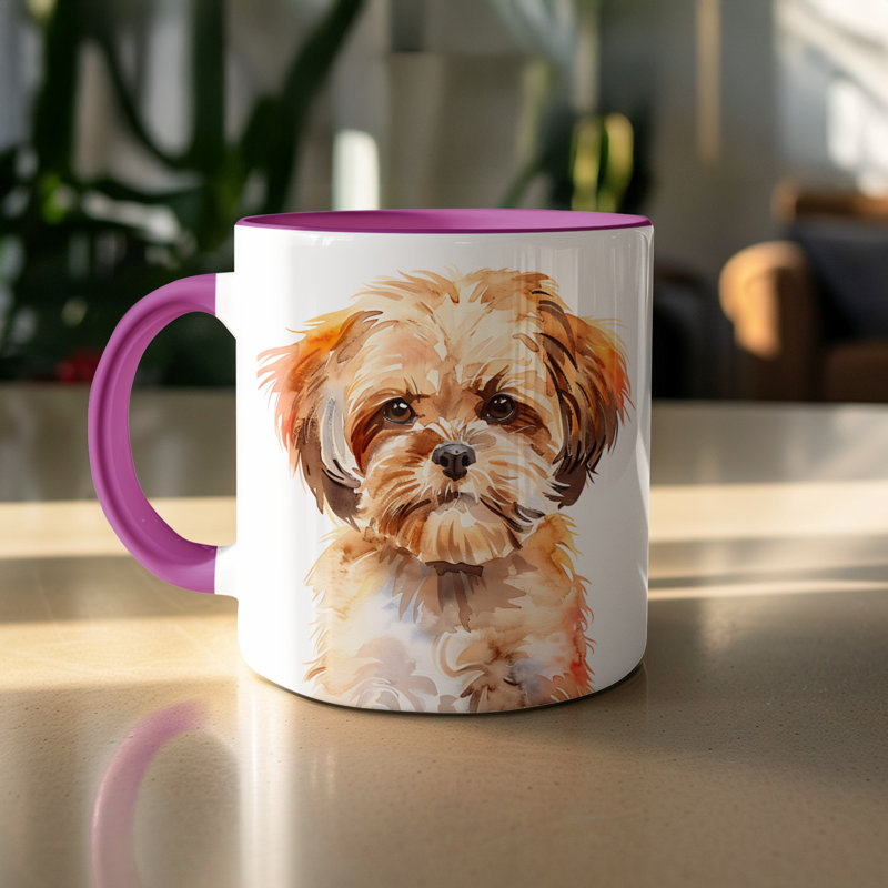 Mug, 4, Purple