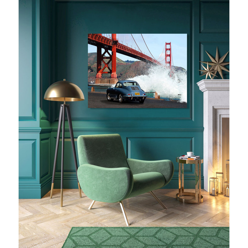 Under The Golden Gate Bridge, San Francisco by Gasoline Images - Wrapped Canvas Print, 50cm H x 70cm W x 4cm D