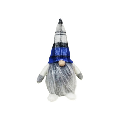 Tissu écossais à carreaux bleu