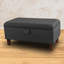 69.85cm Wide Rectangle Solid Colour Footstool Ottoman with Storage