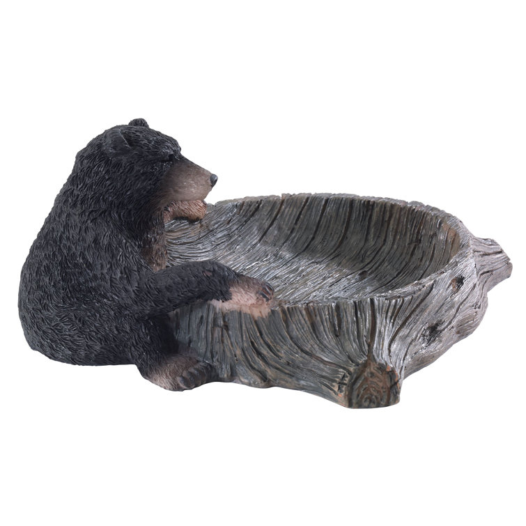 Avanti Linens - Soap Dish, Countertop Accessories, Lodge Inspired Bathroom  Decor (Black Bear Lodge Collection)